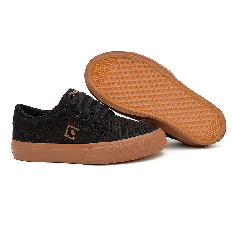Tênis infantil Qix Combat 3 Preto Gum