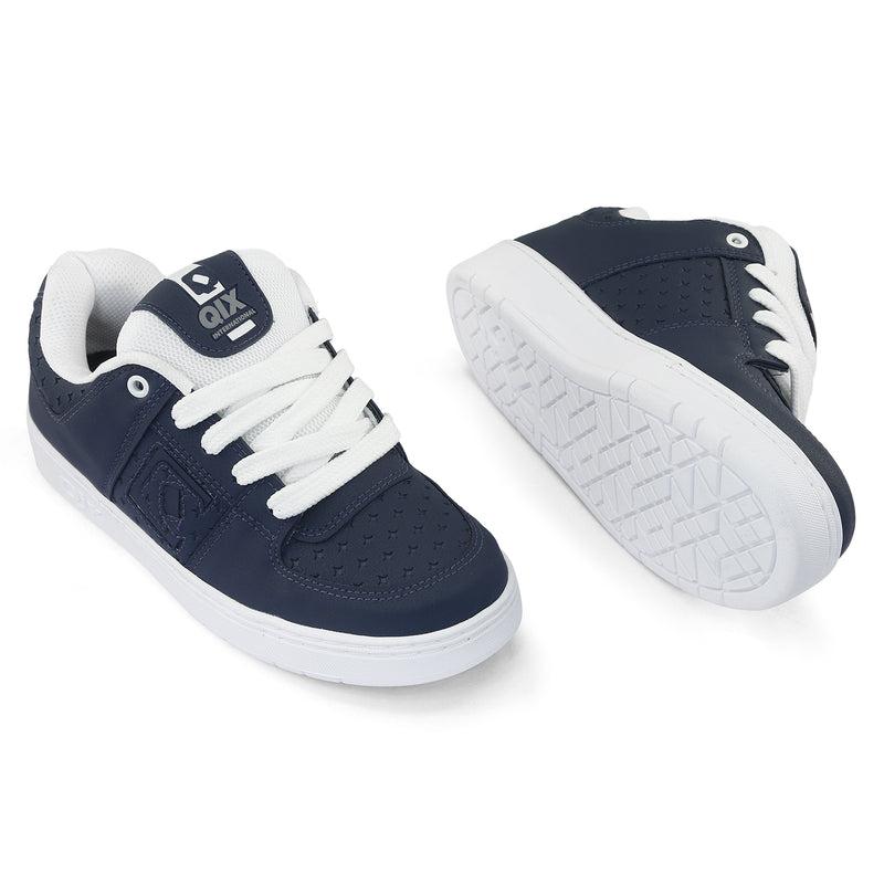 Tênis Qix 90's Slim Marinho e Branco