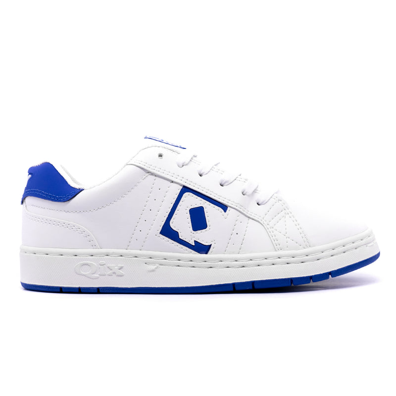 TÊNIS QIX SKATE COMBAT RETRÔ BRANCO E AZUL