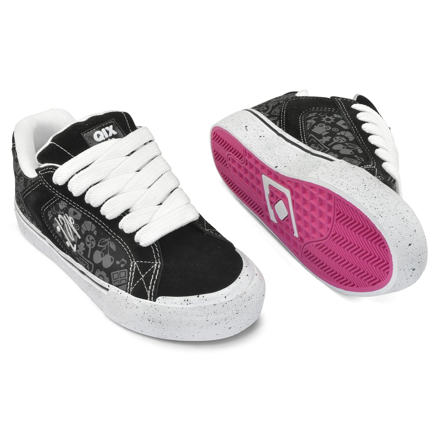 Tênis QIX Chorão Park Sweet Black Oreo