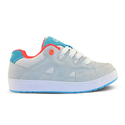 Tênis QIX Plaza 2 Branco, Laranja e Azul