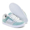 Tênis Qix AM Skate confort Branco Verde Aqua