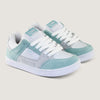 Tênis Qix AM Skate confort Branco Verde Aqua
