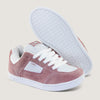 Tênis Qix AM Skate confort Branco e Rosa