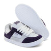 Tênis Qix AM Skate confort Branco e Uva