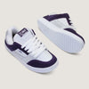 Tênis Qix AM Skate confort Branco e Uva