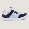 Tênis Qix AM Skate confort Branco e Uva