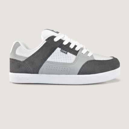 Tênis Qix AM - Skate Confort Chumbo e Branco
