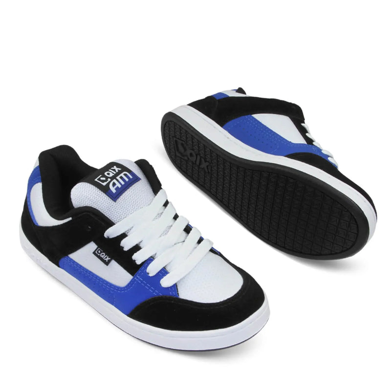 Tênis Qix AM Skate confort Preto e Azul