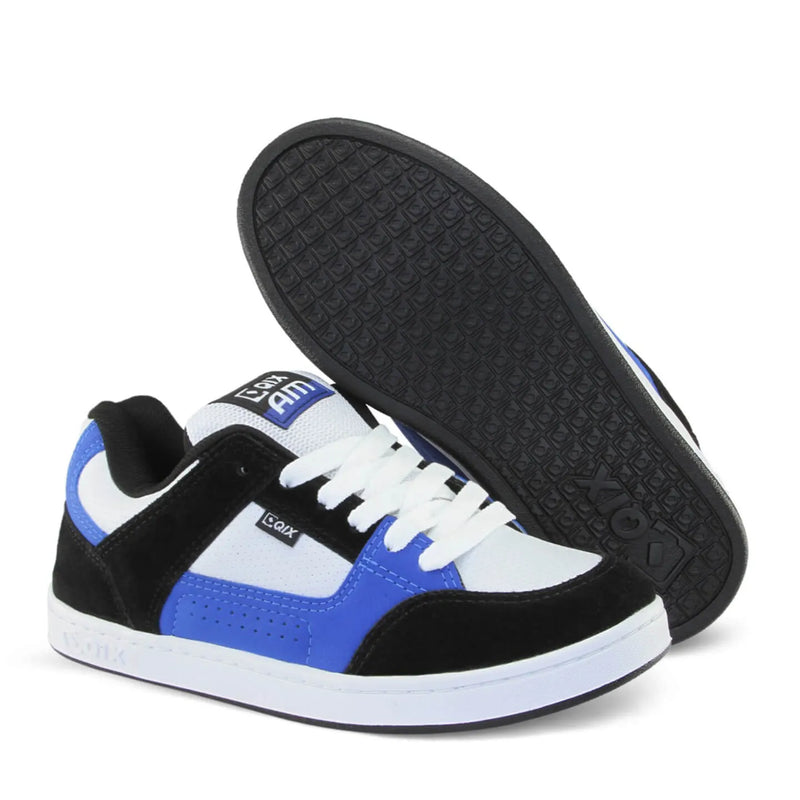 Tênis Qix AM Skate confort Preto e Azul