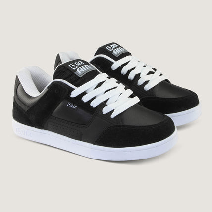 Tênis Qix AM - Skate confort Preto e Branco