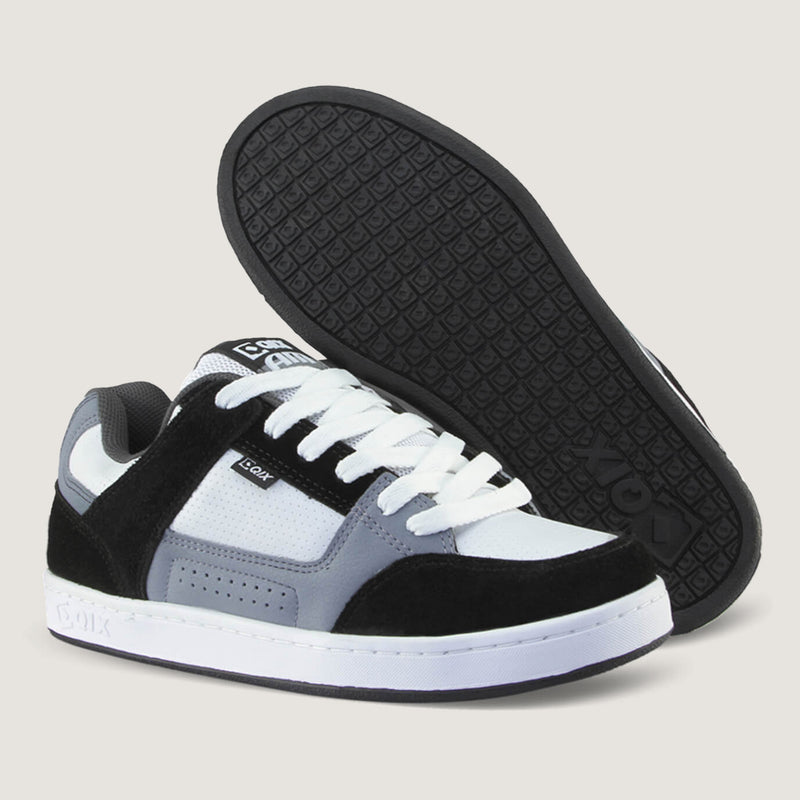 Tênis Qix AM - Skate confort Preto e Cinza