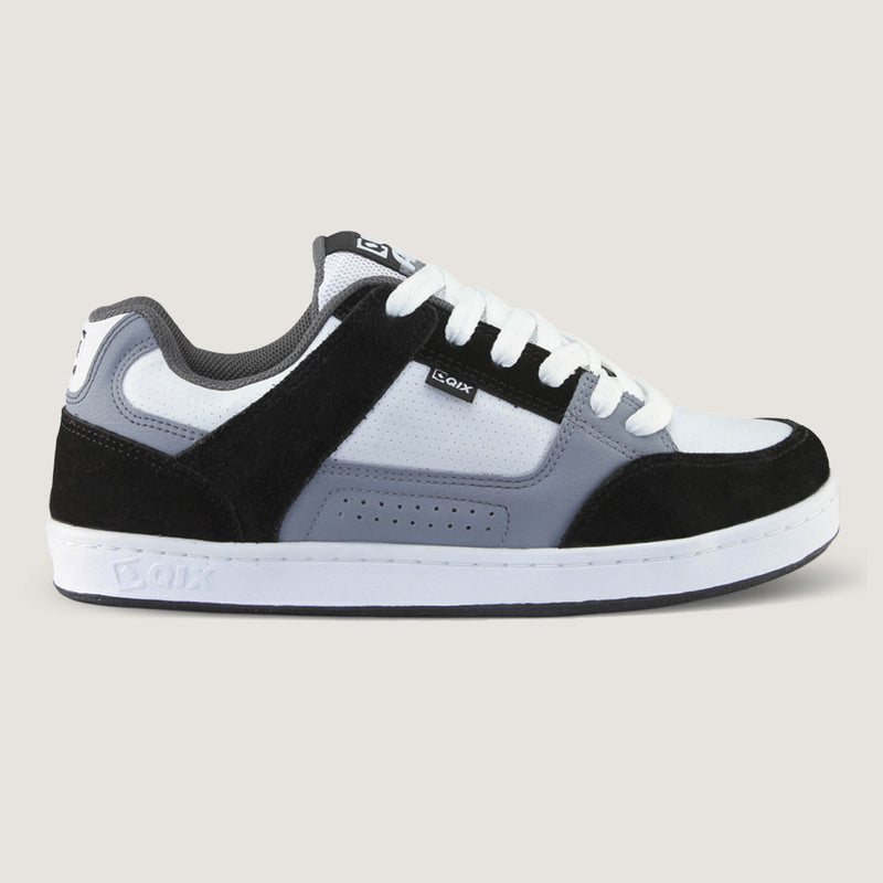 Tênis Qix AM - Skate confort Preto e Cinza