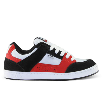 Tênis Qix AM - Skate confort Preto e Vermelho