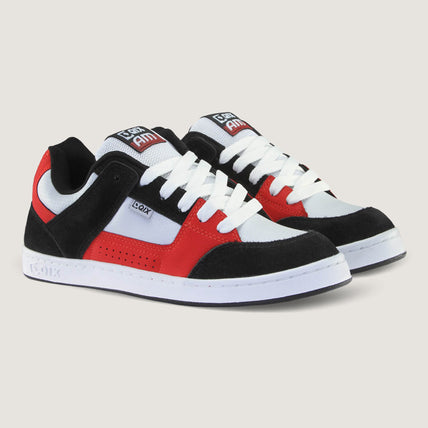 Tênis Qix AM - Skate confort Preto e Vermelho