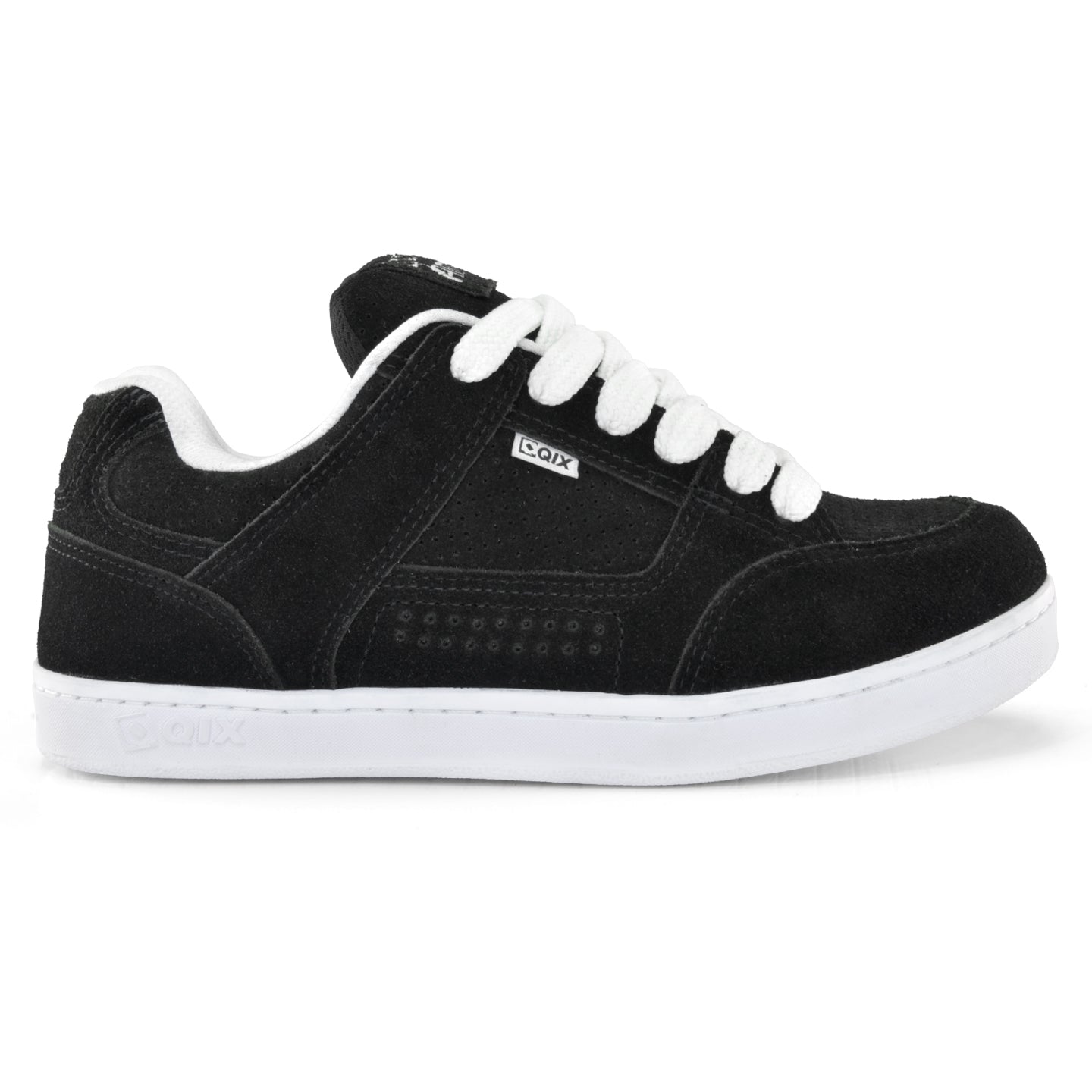 yuーkiジェームズマーティン Tênis Qix AM Suede - Preto e Branco