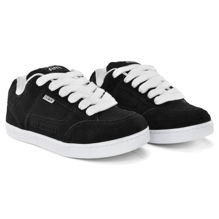 Tênis Qix AM Suede - Preto e Branco