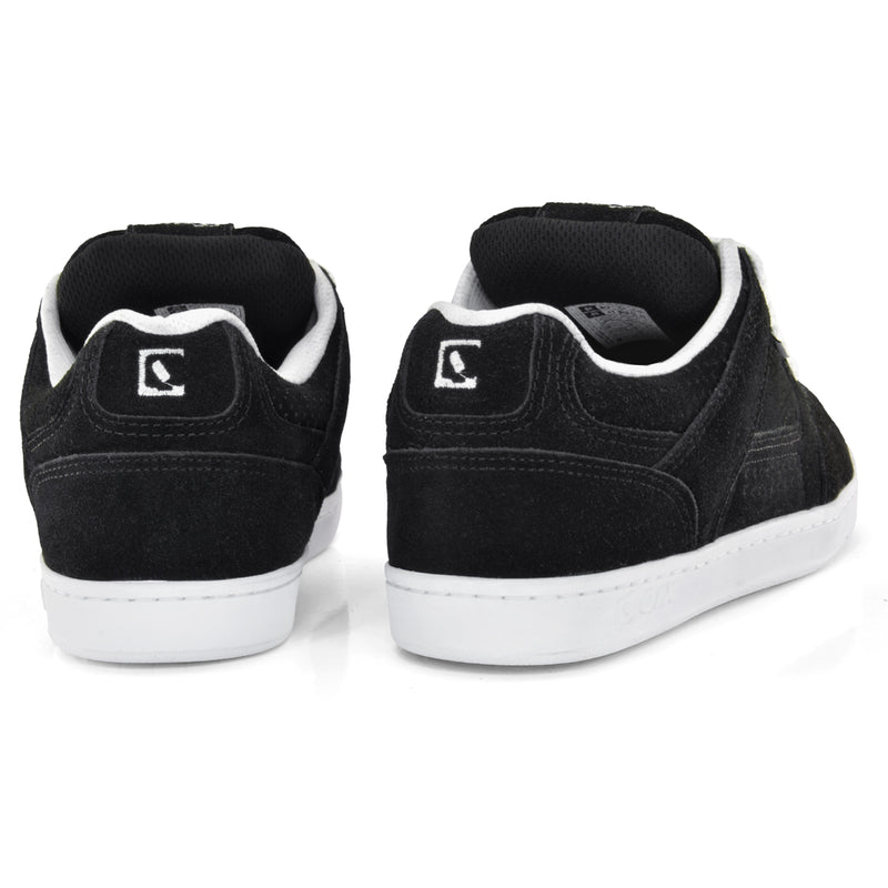 Tênis Qix AM Suede - Preto e Branco