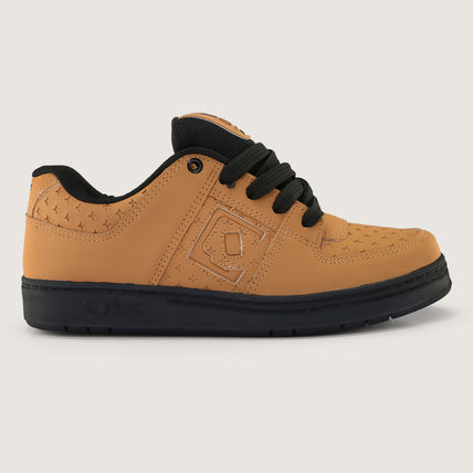 Tênis Qix 90's Slim Caramelo e Preto