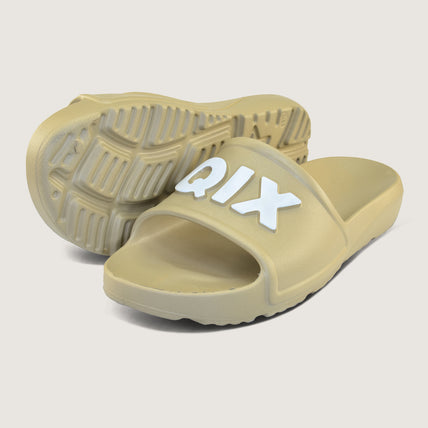 Chinelo QIX Nuvem Slide Full Bege e Branco