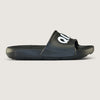 Chinelo QIX Nuvem Slide Full Preto e Branco