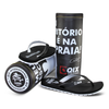 Chinelo da Lata Chorão Eterno - Branco e Preto