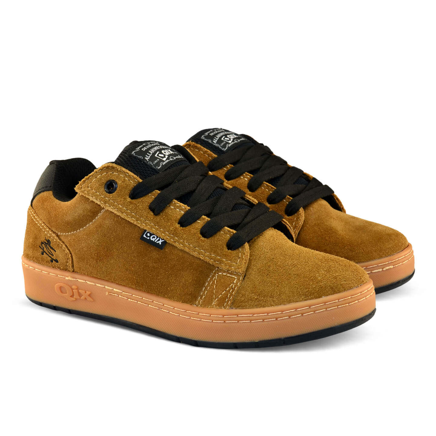 【Welina♡KAKORO·͜·⭑】 Tênis QIX Chorão Pro Model Allan Mesquita Caramelo