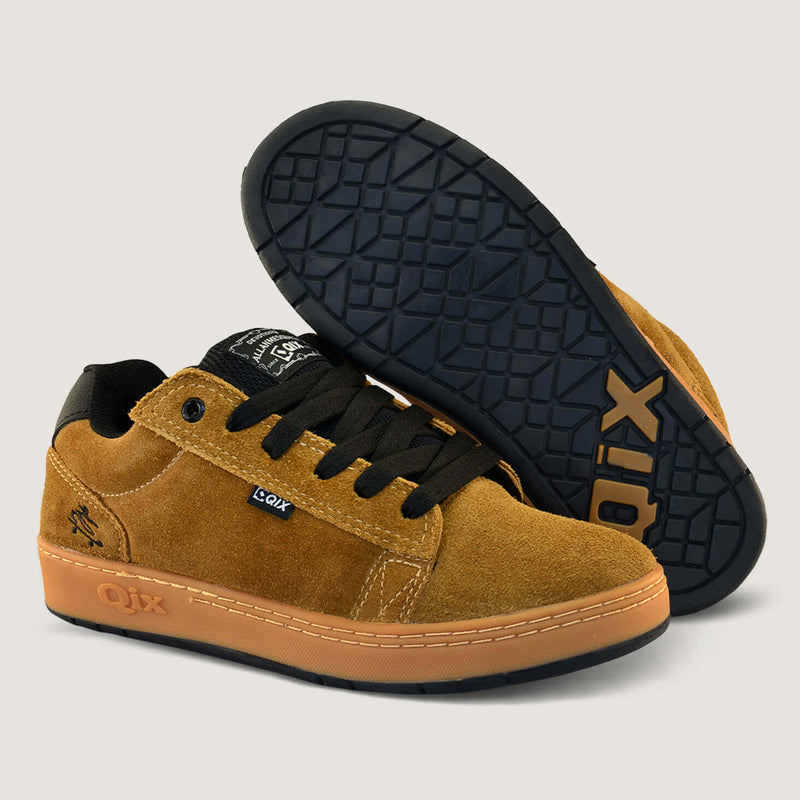 Tênis QIX Chorão Pro Model Allan Mesquita Caramelo