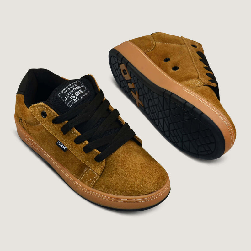 Tênis QIX Chorão Pro Model Allan Mesquita Caramelo