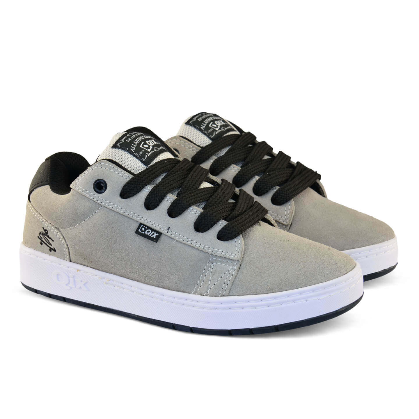 Tênis QIX Chorão Pro Model Allan Mesquita Cinza