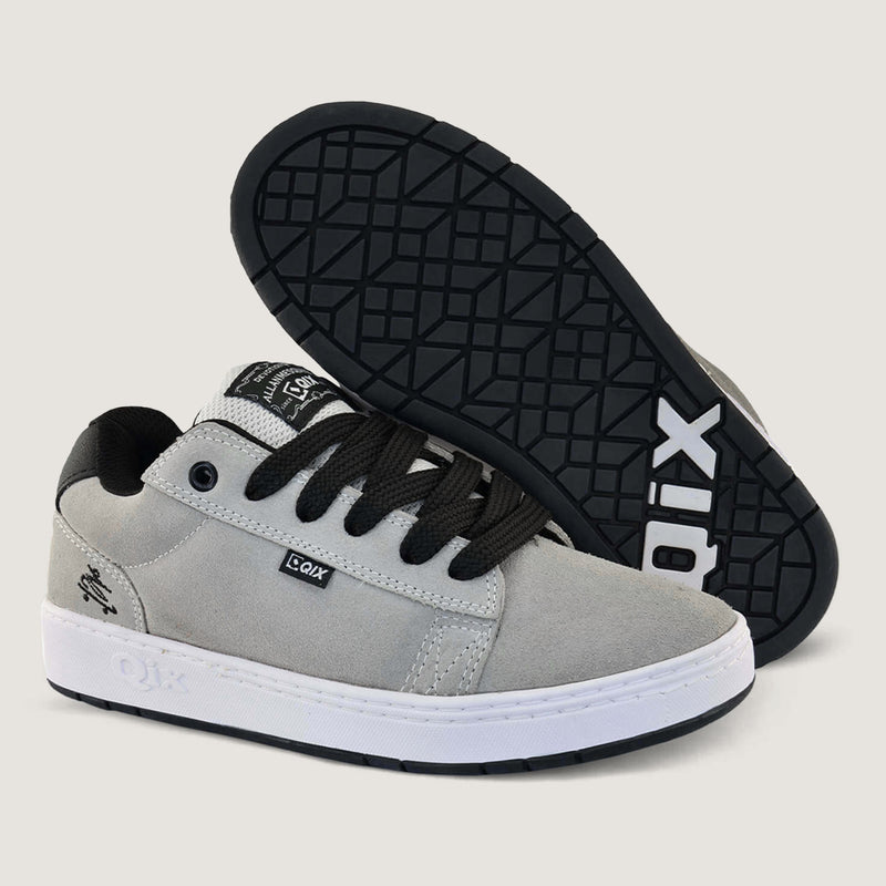 Tênis QIX Chorão Pro Model Allan Mesquita Cinza