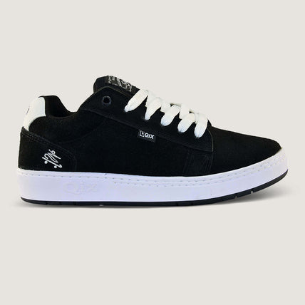 Tênis QIX Chorão Pro Preto e Branco Modelo Allan Mesquita
