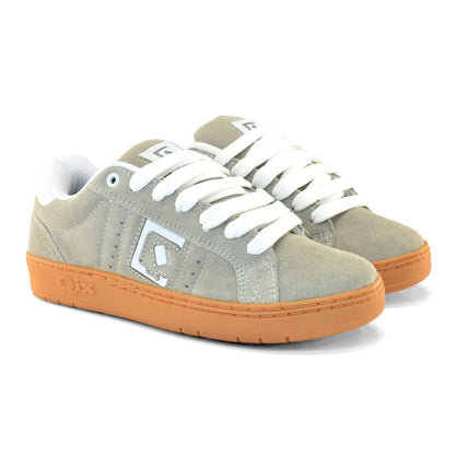 Tênis Qix Skate Combat Suede - Cinza Natural