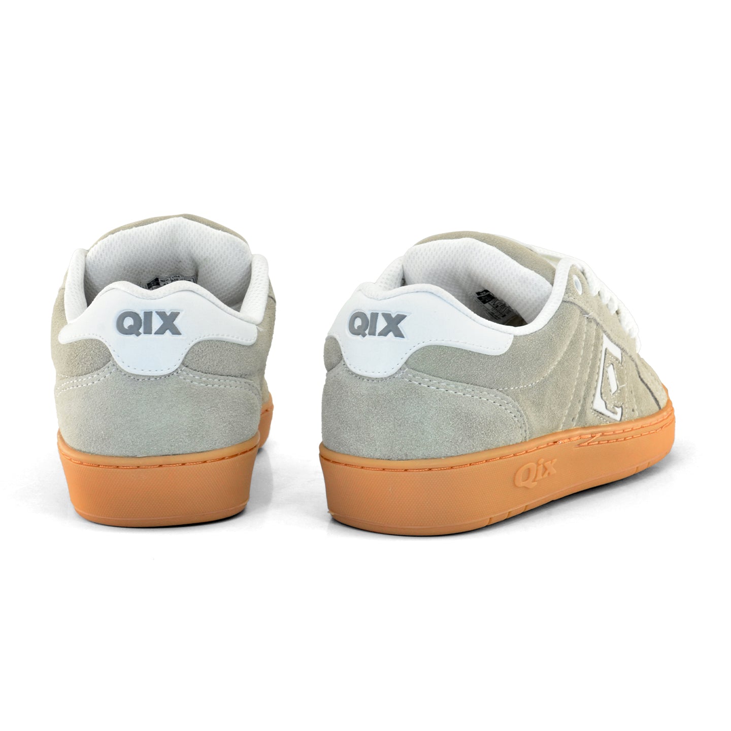 Tênis Qix Skate Combat Suede - Cinza Natural