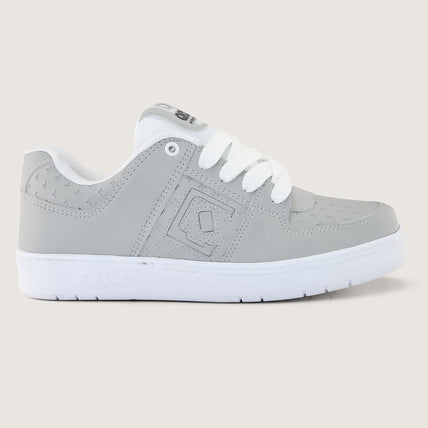 Tênis Qix 90's Slim Cinza e Branco