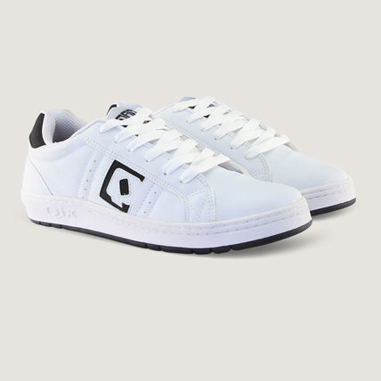 Tênis QIX Skate Combat Retrô - Branco e Preto
