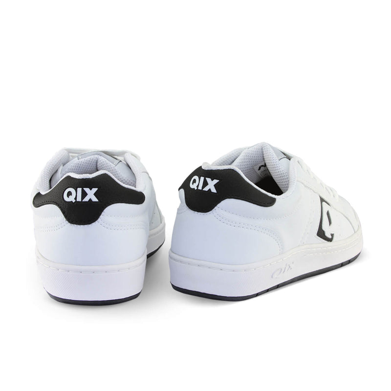 Tênis QIX Skate Combat Retrô - Branco e Preto