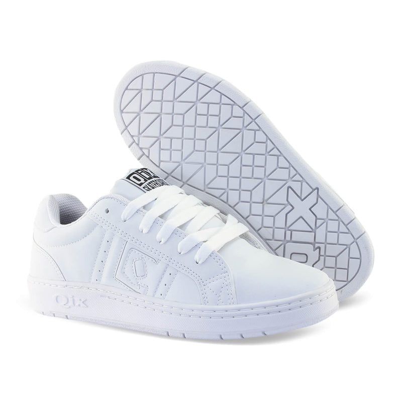 Tênis QIX Skate Combat Retrô - Branco