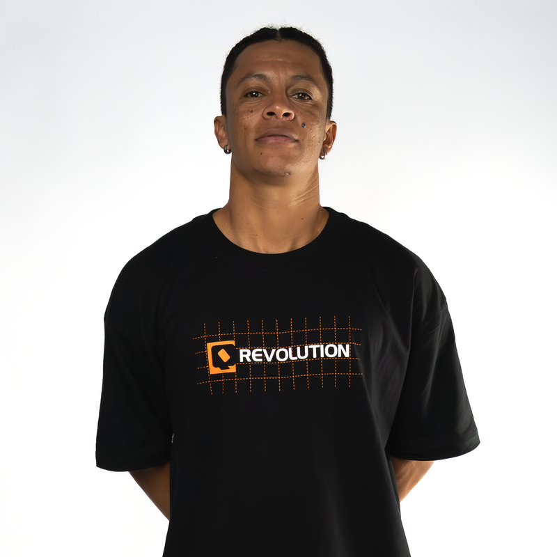 CAMISETA QIX REVOLUTION PRETA