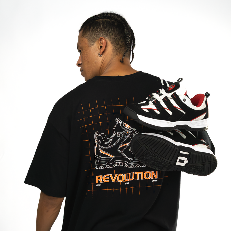 CAMISETA QIX REVOLUTION PRETA