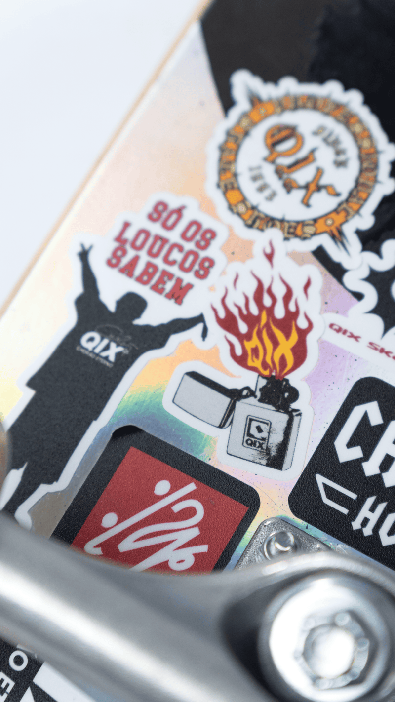 PACK ADESIVOS SORTIDOS "SÓ OS LOUCOS SABEM"