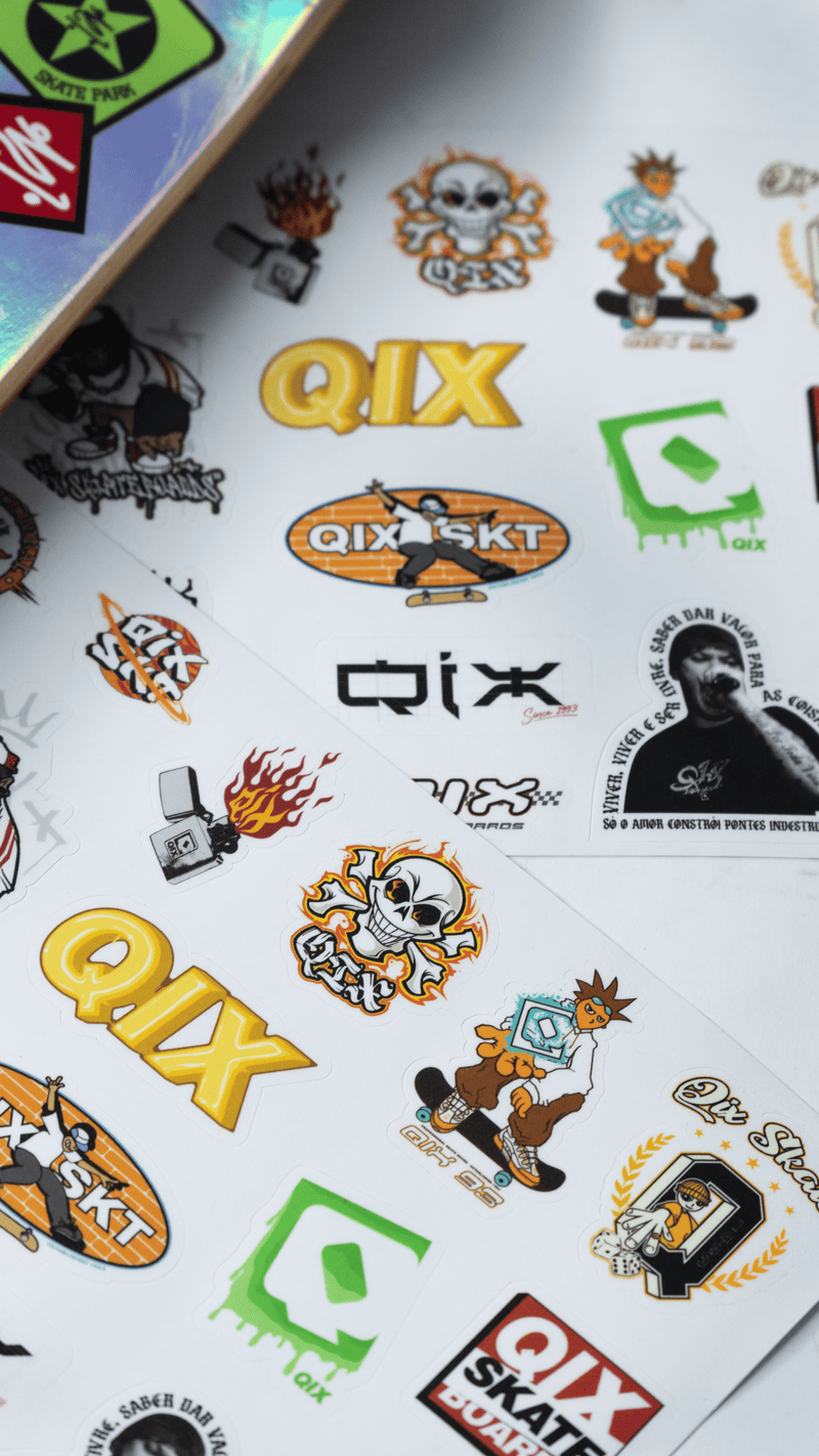 PACK ADESIVOS SORTIDOS "SÓ OS LOUCOS SABEM"