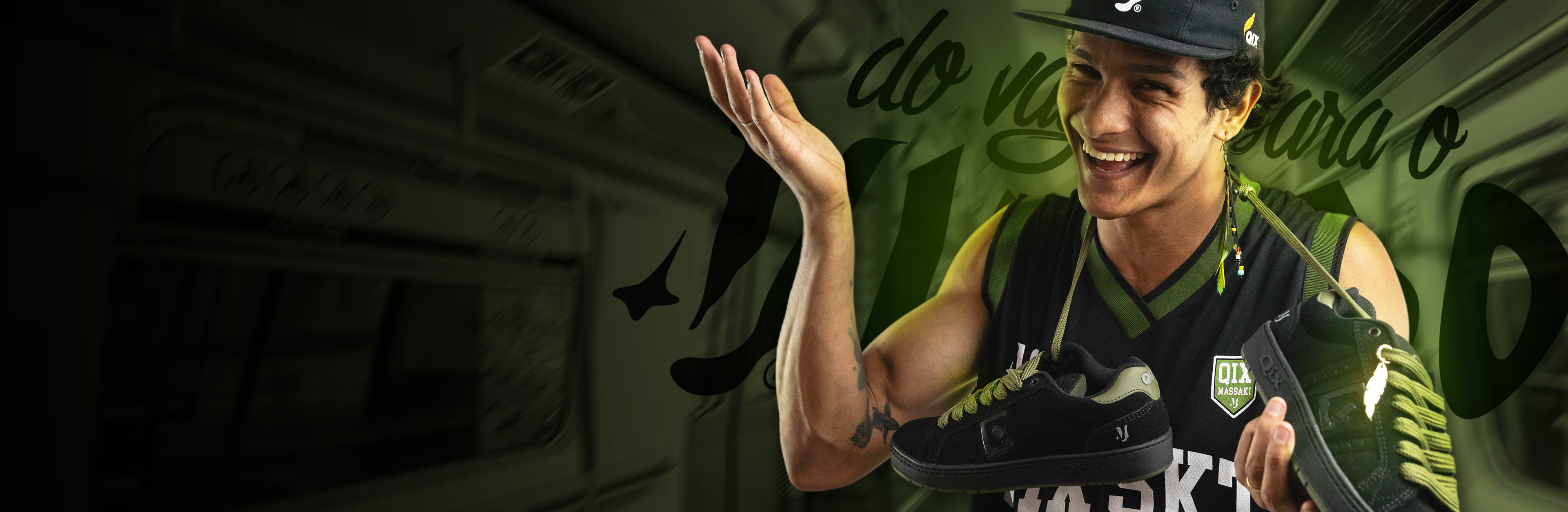 Tênis skate masculino com bom custo-benefício une streetwear e poesia