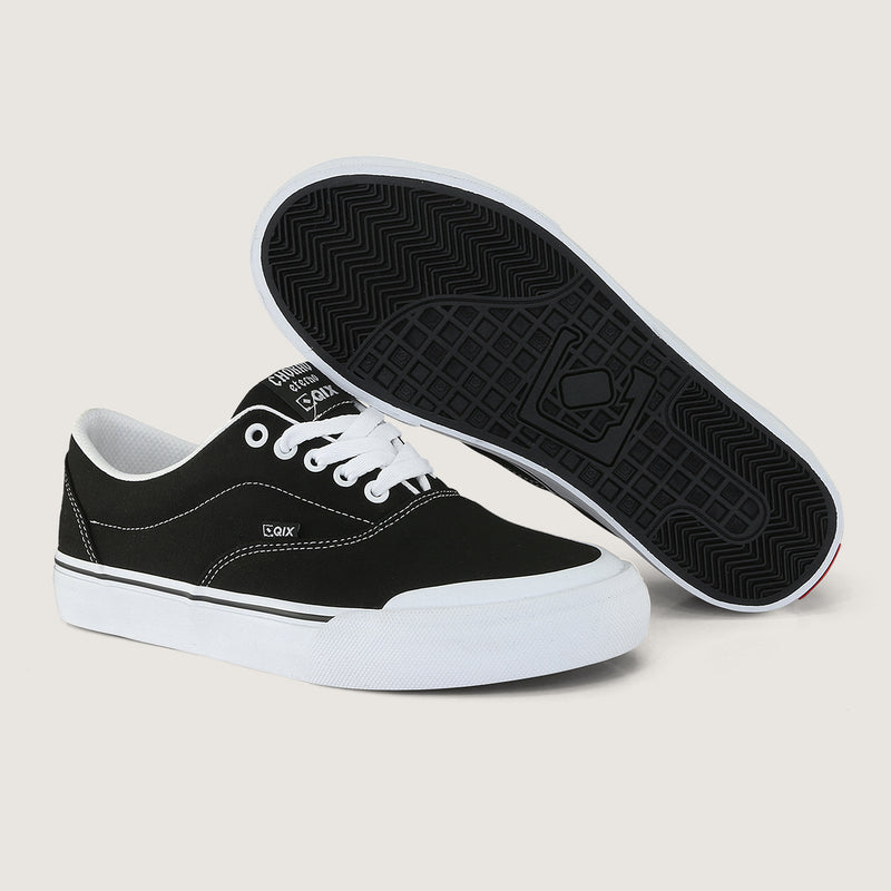 Tênis QIX Sunset Chorão Preto e Branco