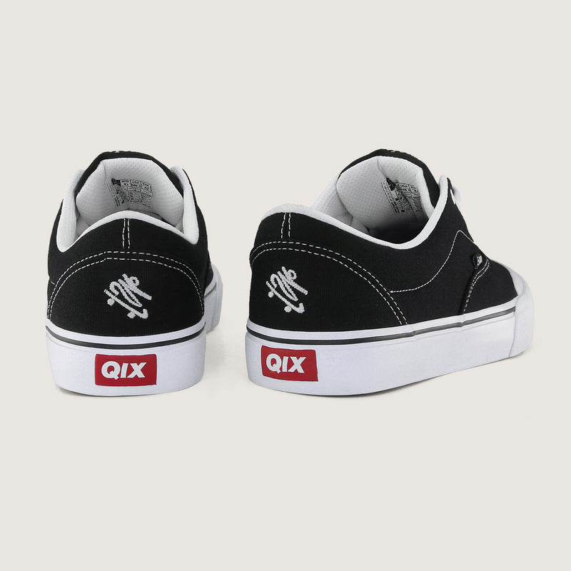 Tênis QIX Sunset Chorão Preto e Branco
