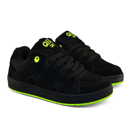 Tênis QIX Plaza 2 Preto e Verde Limão