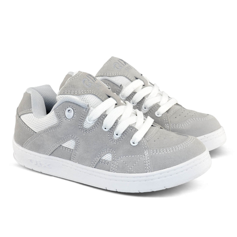 Tênis QIX Plaza 2 Cinza e Branco