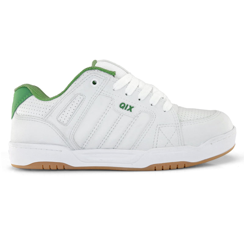 Tênis Qix Skate Square - Branco e Verde
