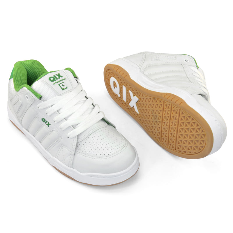 Tênis Qix Skate Square - Branco e Verde