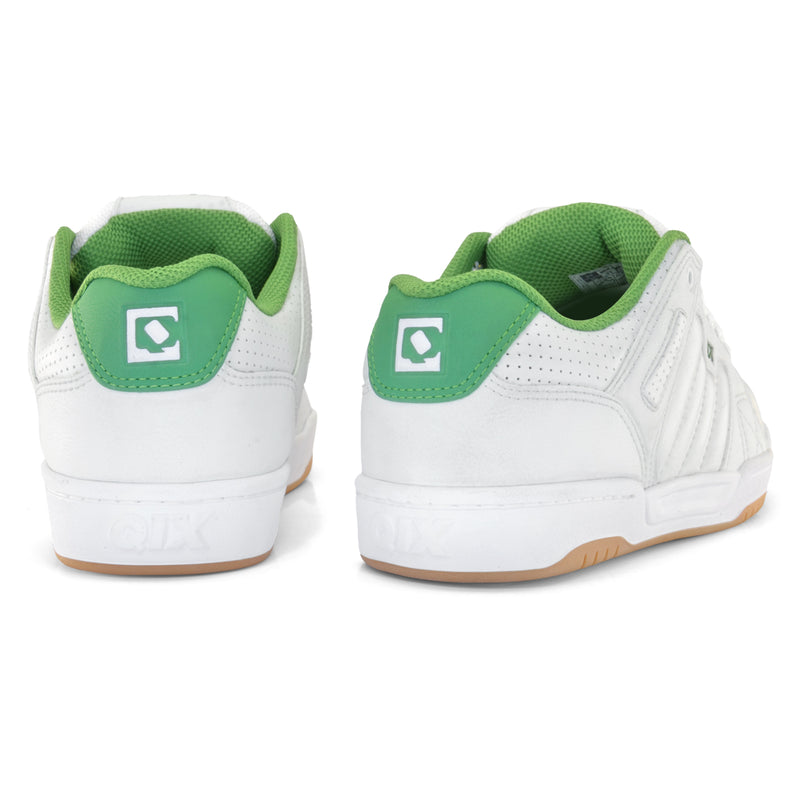 Tênis Qix Skate Square - Branco e Verde